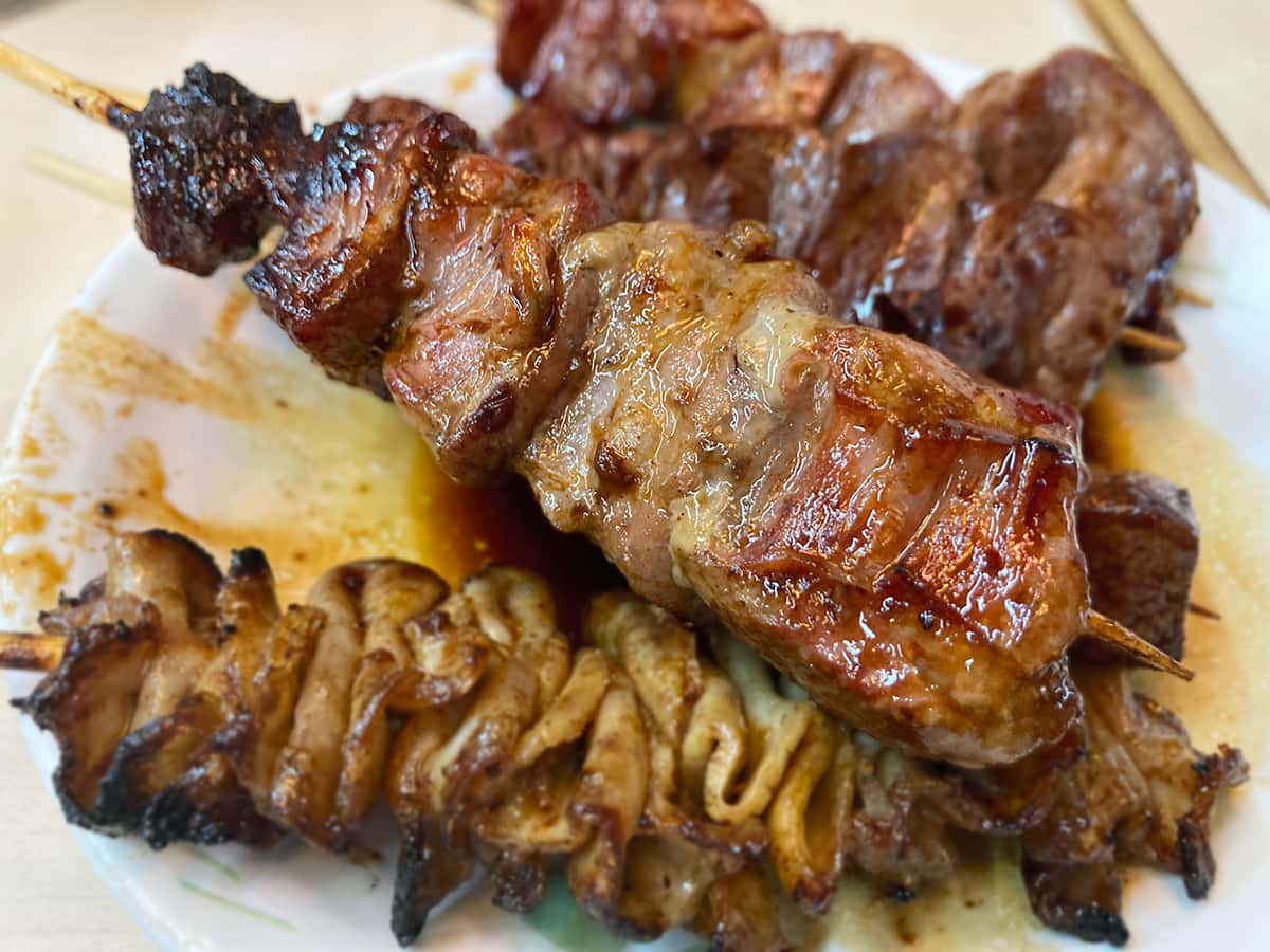 ナンコツ|もつやき 登運とん
