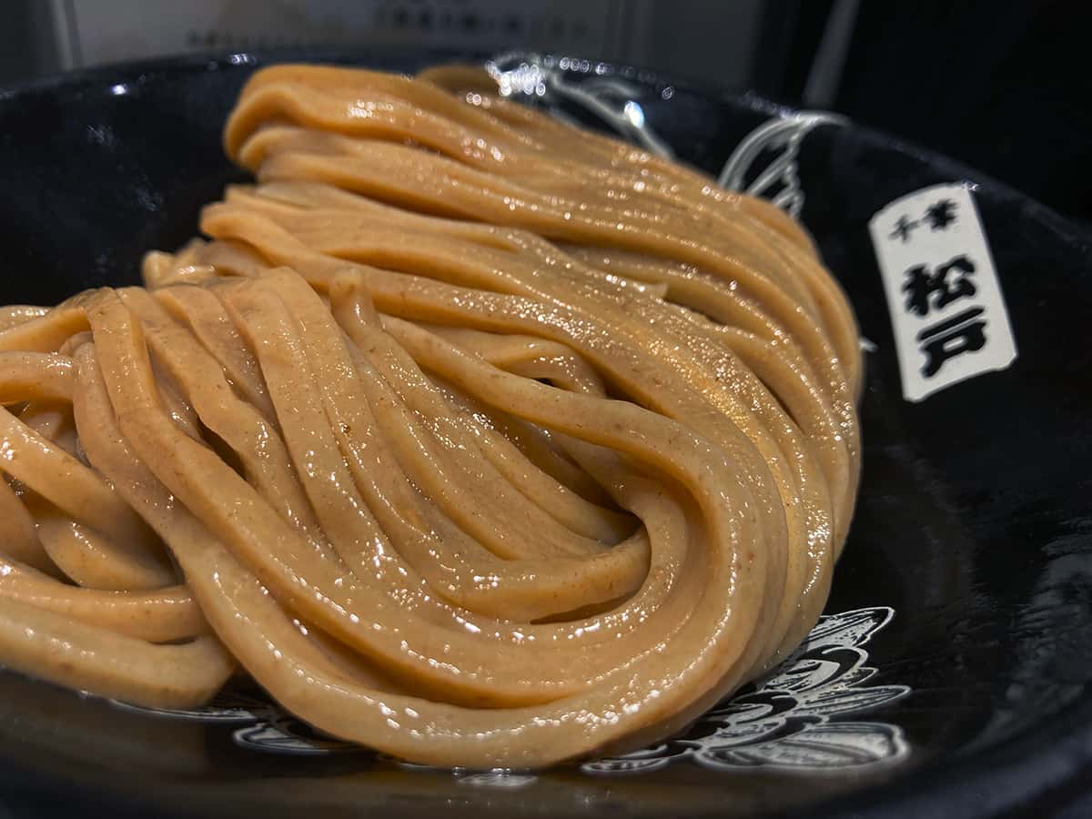 つけ麺の麺|松戸富田麺絆