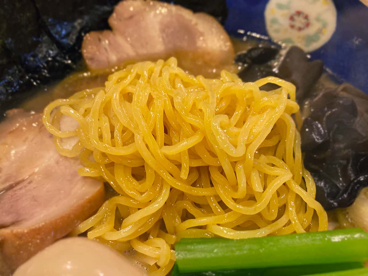 ラーメンの麺|天鳳 六本木店