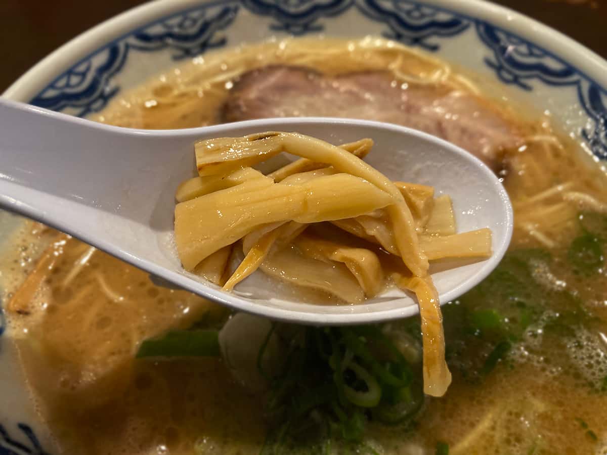 メンマ|博多麺房 赤のれん 丸ビル店