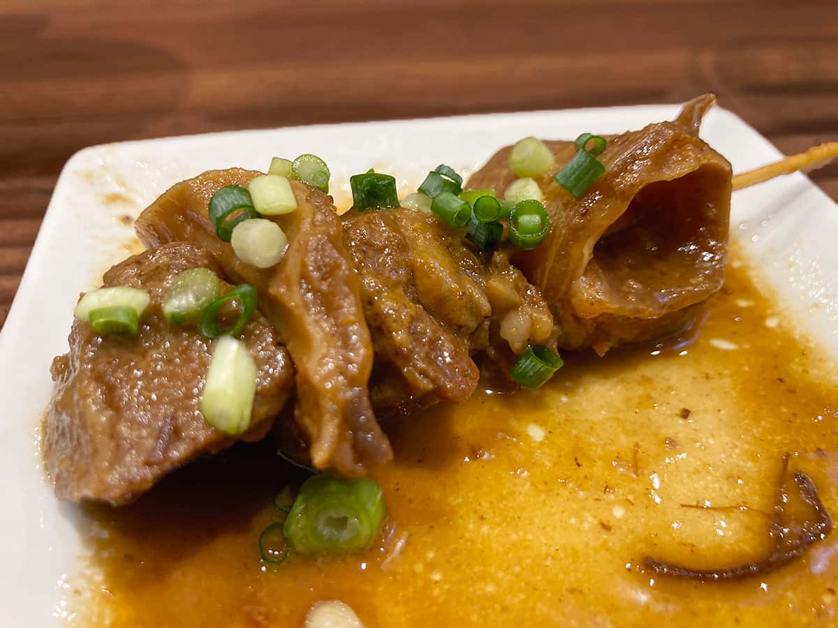 どて焼き串|難波千日前 釜たけうどん 八重洲北口店