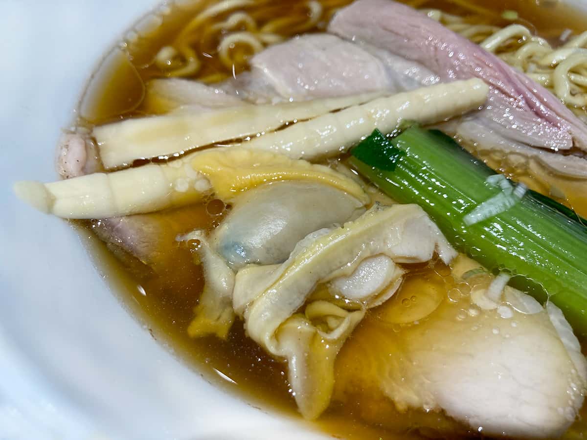 ラーメンの具材|Tokyo Bay Fisherman's Noodle いちごよこすかポートマーケット店