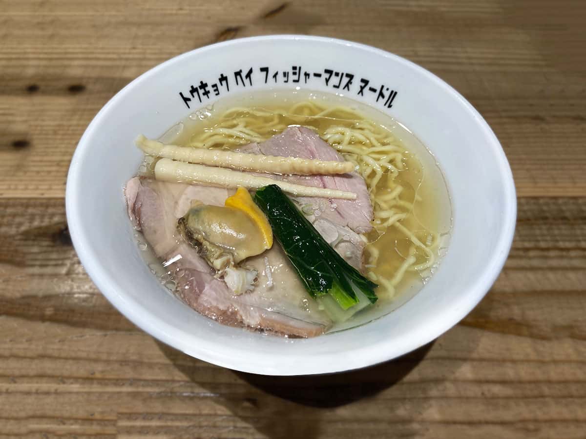 塩らぁ麺|Tokyo Bay Fisherman's Noodle いちごよこすかポートマーケット店