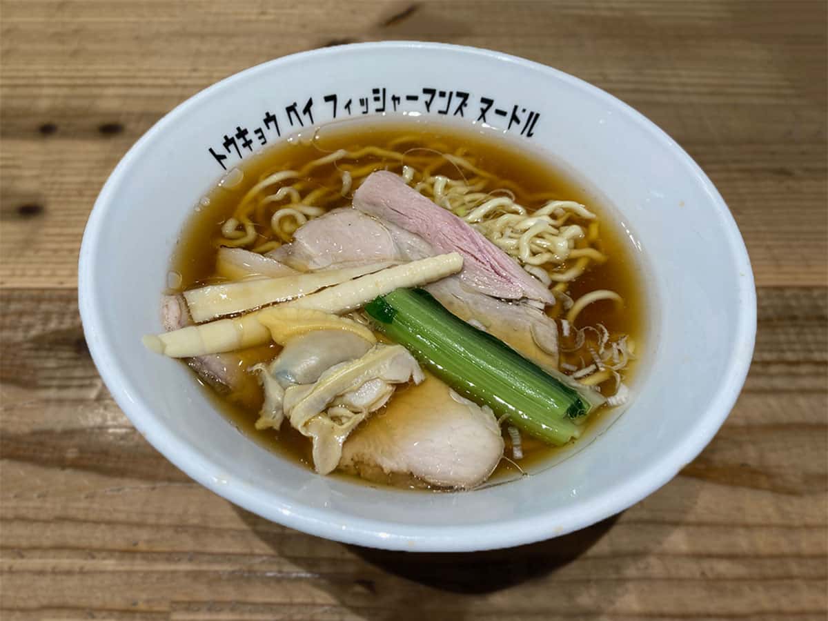 醤油らぁ麺|Tokyo Bay Fisherman's Noodle いちごよこすかポートマーケット店