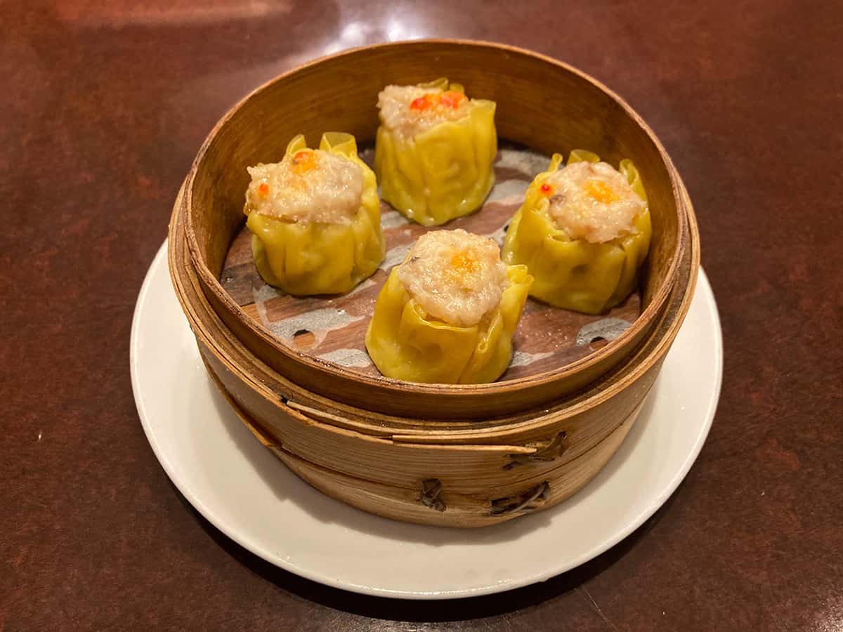 蟹卵焼売|中国名菜 景徳鎮