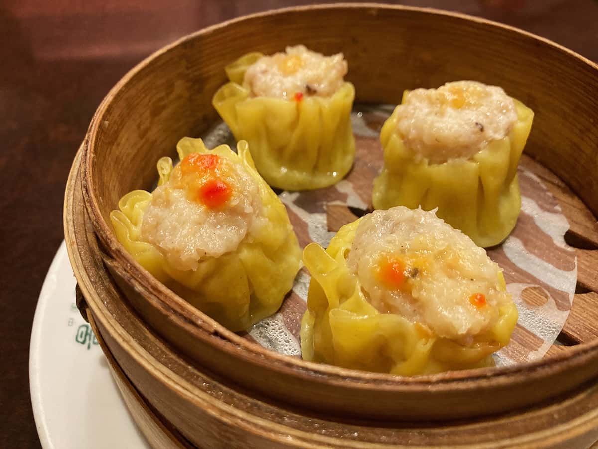蟹卵焼売|中国名菜 景徳鎮