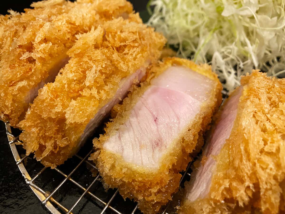 南の島豚ロースかつ|神楽坂とんかつ あげづき