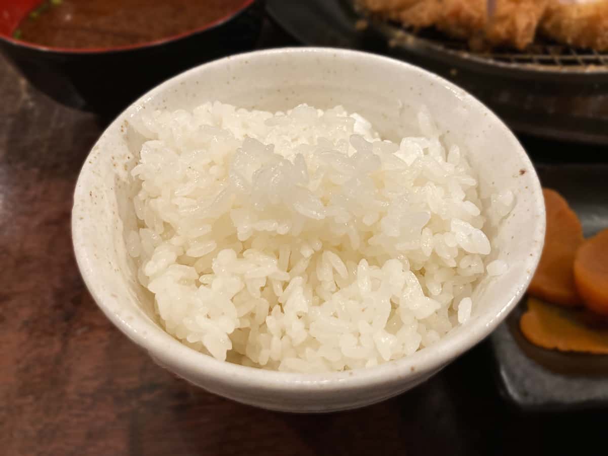 ご飯|神楽坂とんかつ あげづき