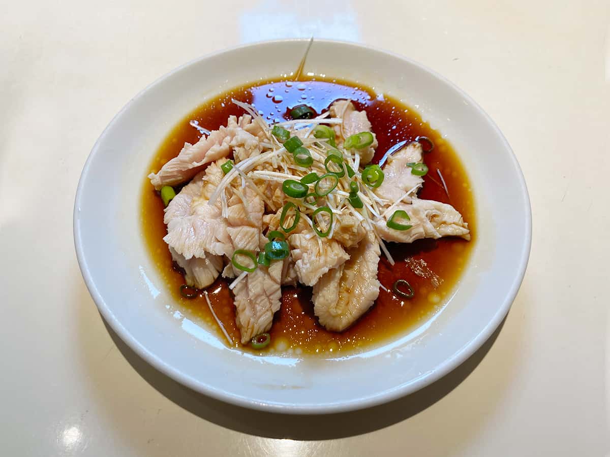 上ミノとネギの和え物|謝甜記 貮号店