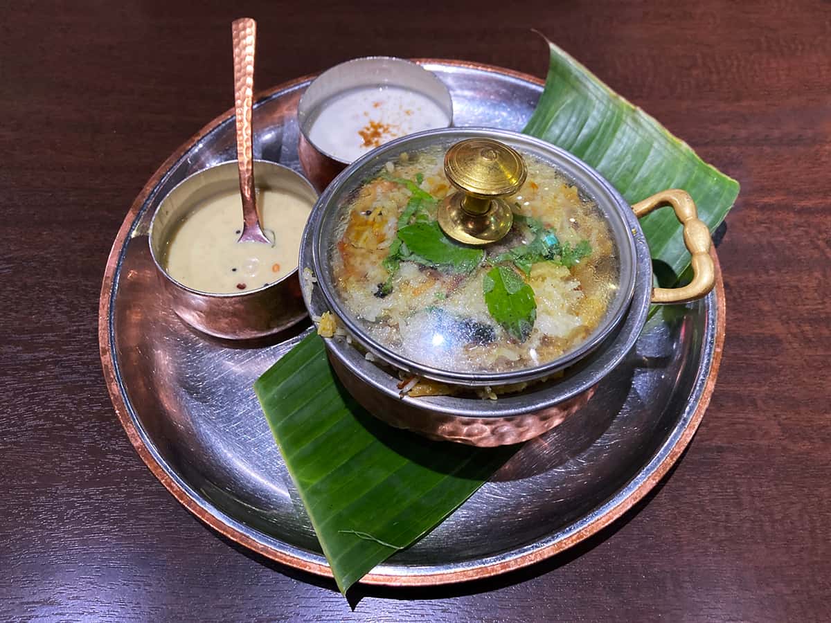チキンビリヤニ|バンゲラズキッチン 銀座本店