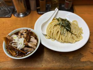 チャーシュー支那竹つけそば｜中華そば 喜富