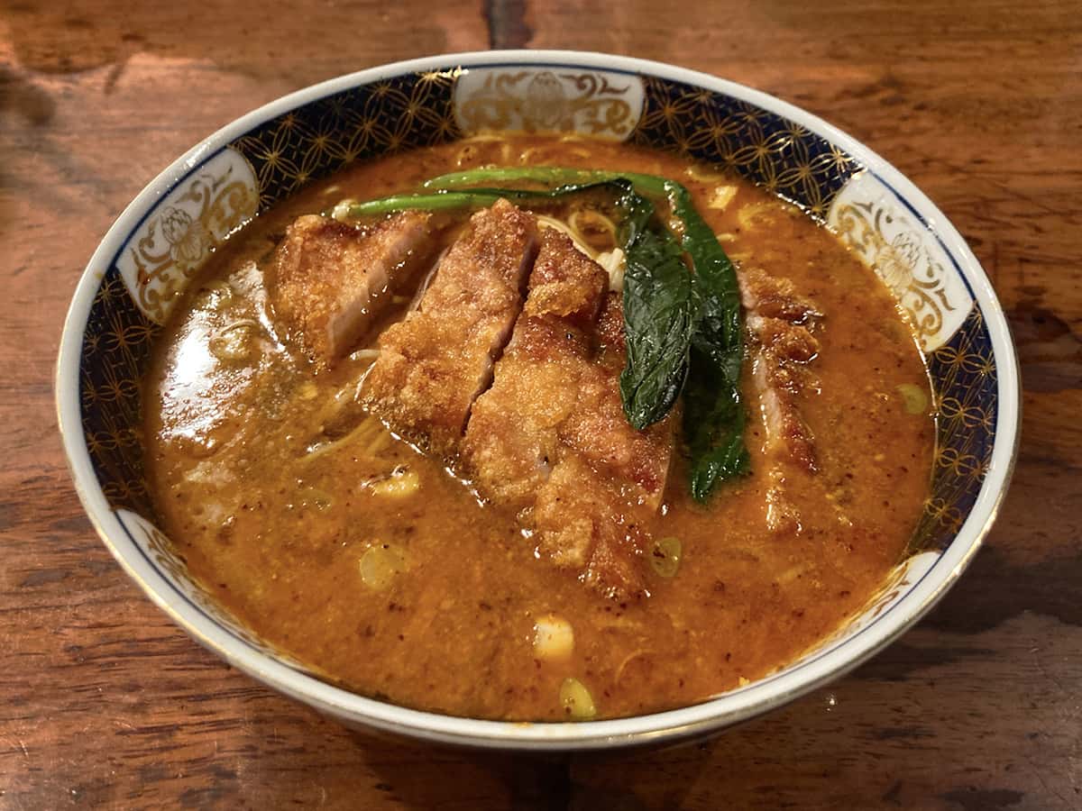 排骨担々麺|支那麺 橋悟(はしご) 本店