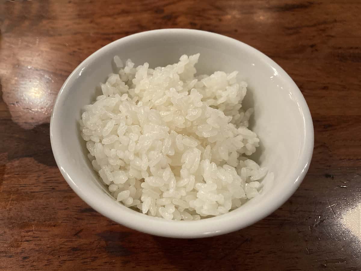 ライス|支那麺 橋悟(はしご) 本店