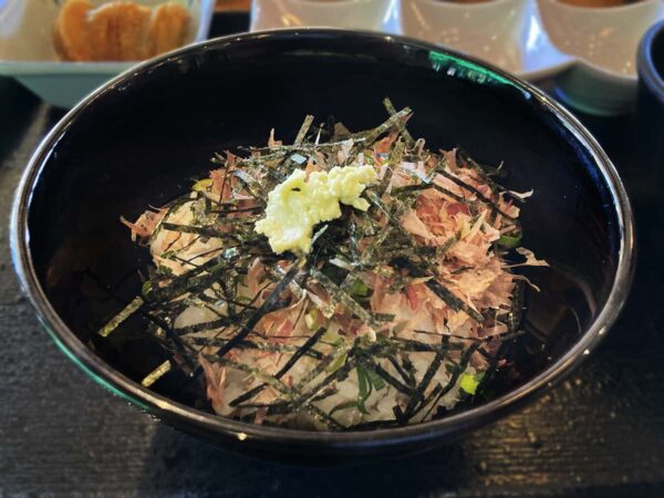 わさび飯|湧水飯釜大王庵