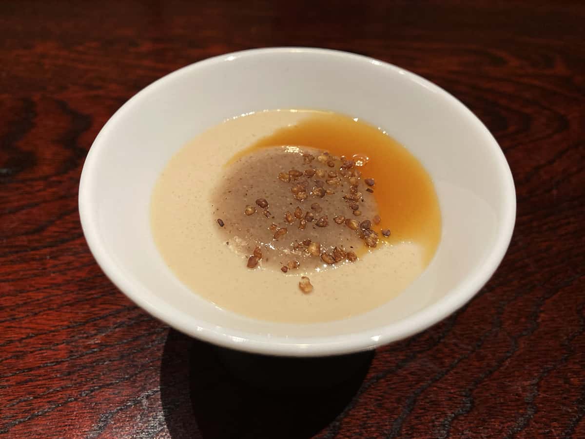 そばプリン|蕎麦料理處 萱