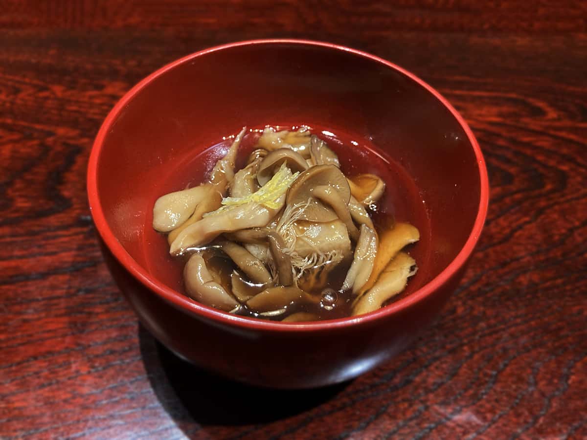 先付け(揚出し豆腐)|蕎麦料理處 萱