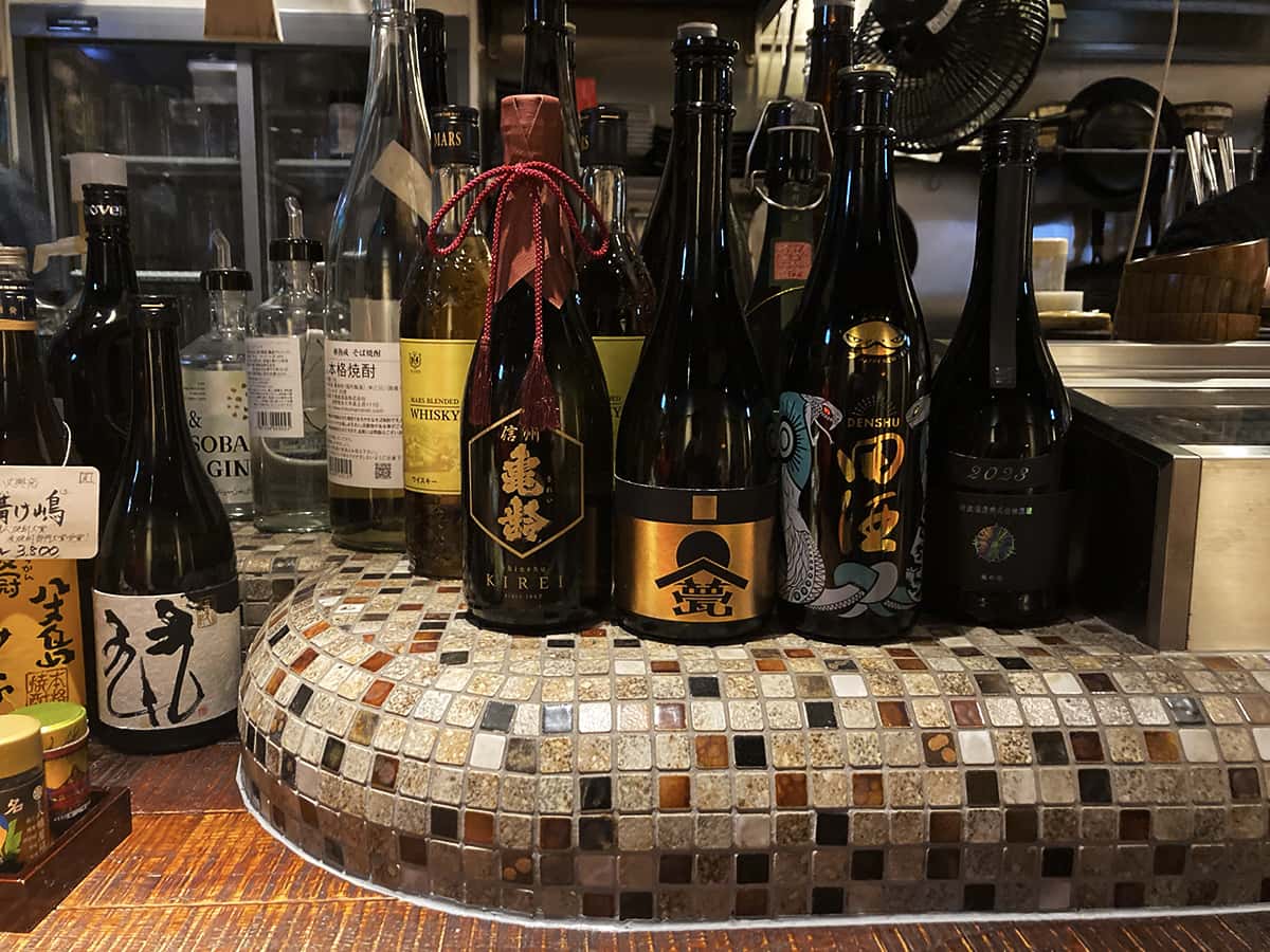 お酒の種類|炭問屋 だいだらぼっち 二の坊