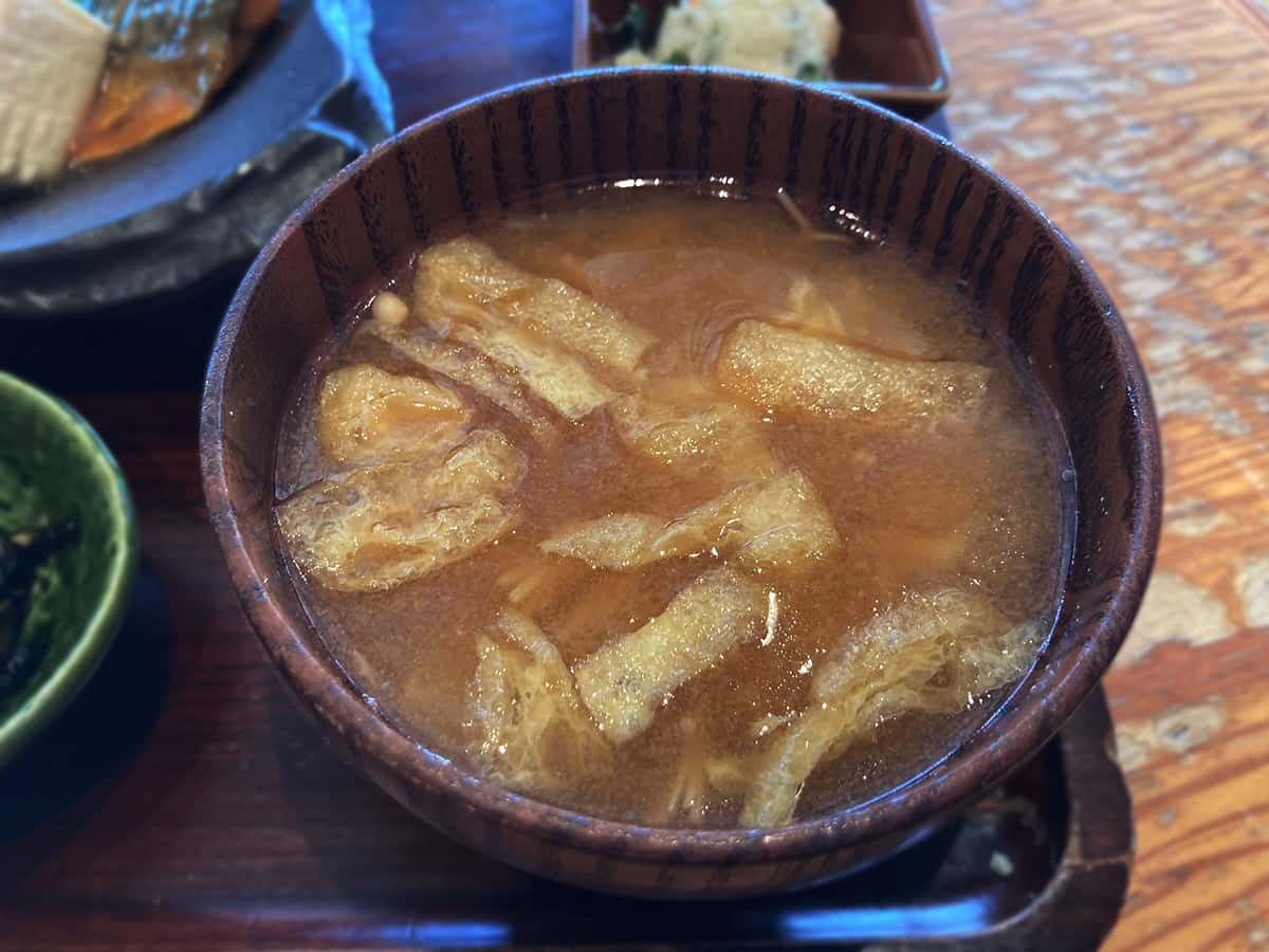 味噌汁|長野県 長寿食堂