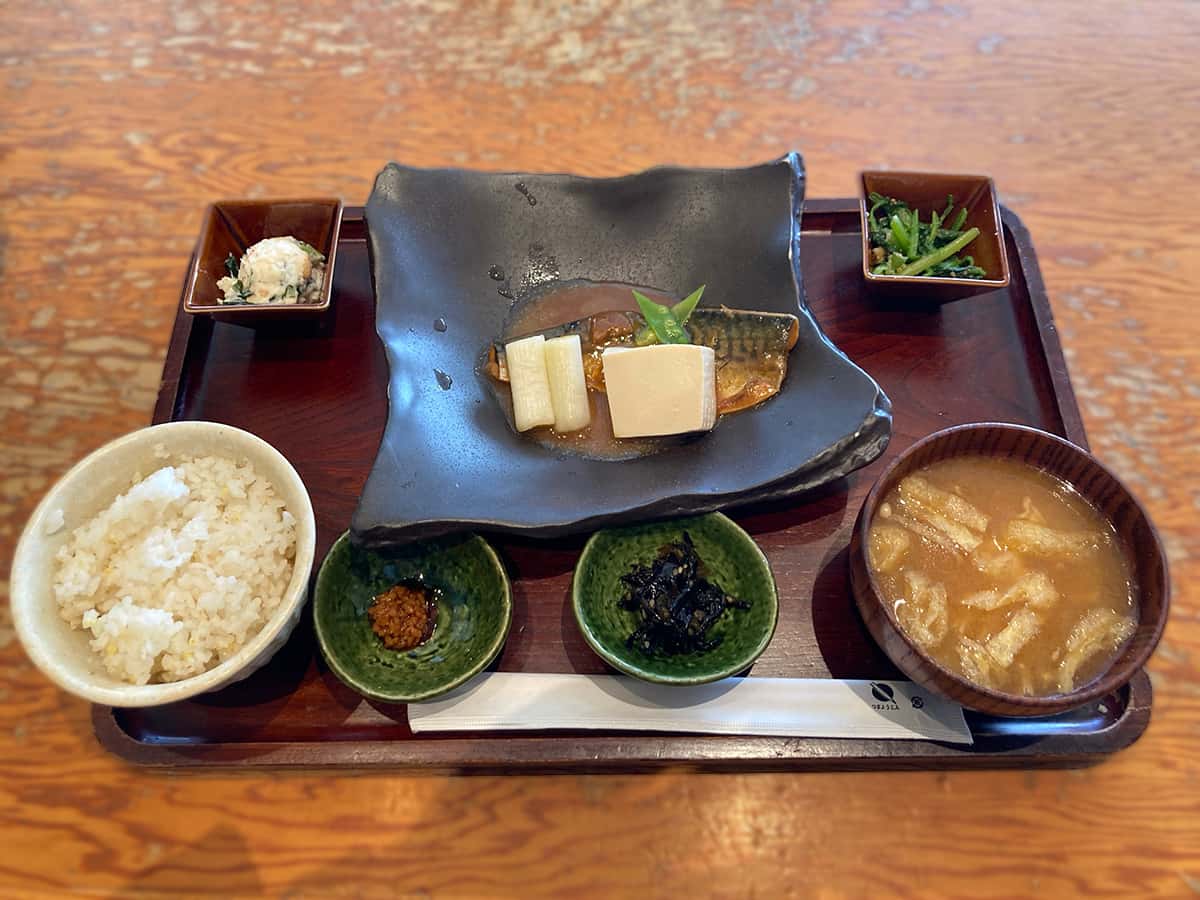 鯖味噌煮定食|長野県 長寿食堂