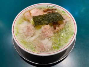 ネギ塩ワンタンメン|本郷苑