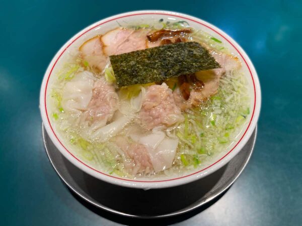 ネギ塩ワンタンメン｜本郷苑