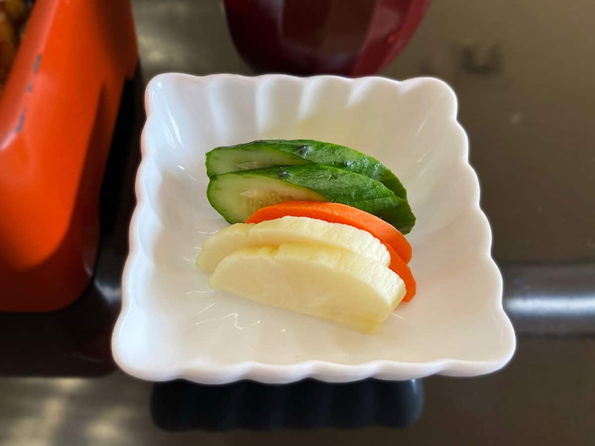 お新香｜駿河屋 成田名代うなぎ屋