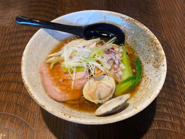 はまぐりの中華そば｜貝出汁ラーメン 麺屋わくや